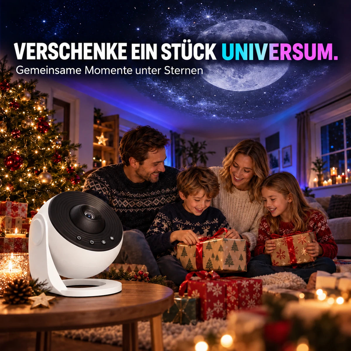 Weihnachtsmomente mit GalaxieLicht Pro